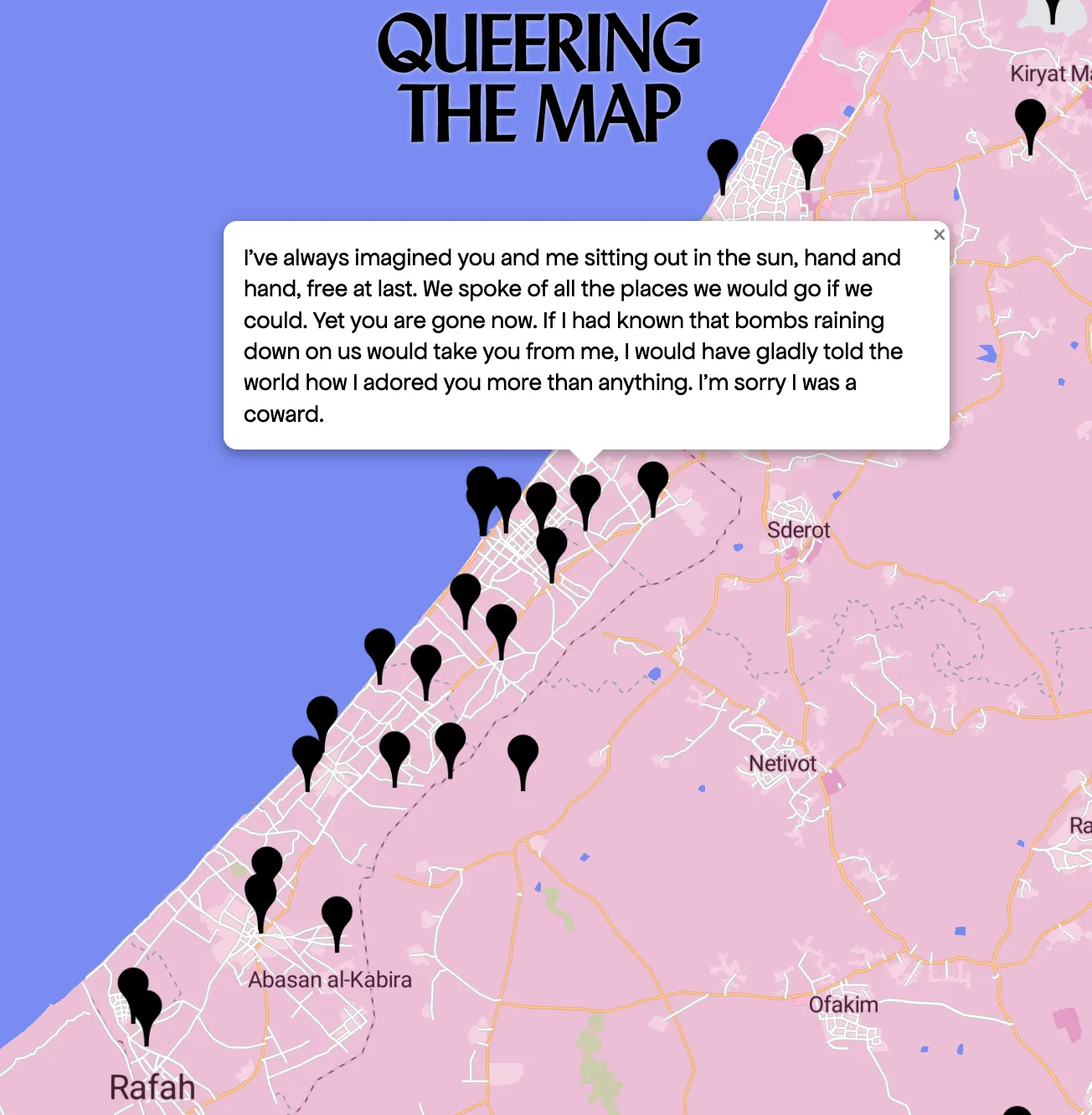 queering the map - gaza